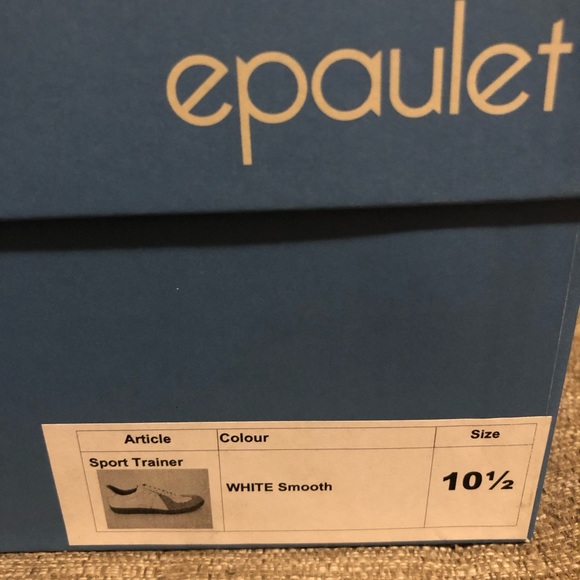 Epaulet Sport Trainers - Suede and Calfskin - Picture 2 of 5